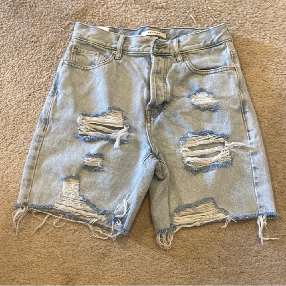 PacSun Distressed Jean Shorts